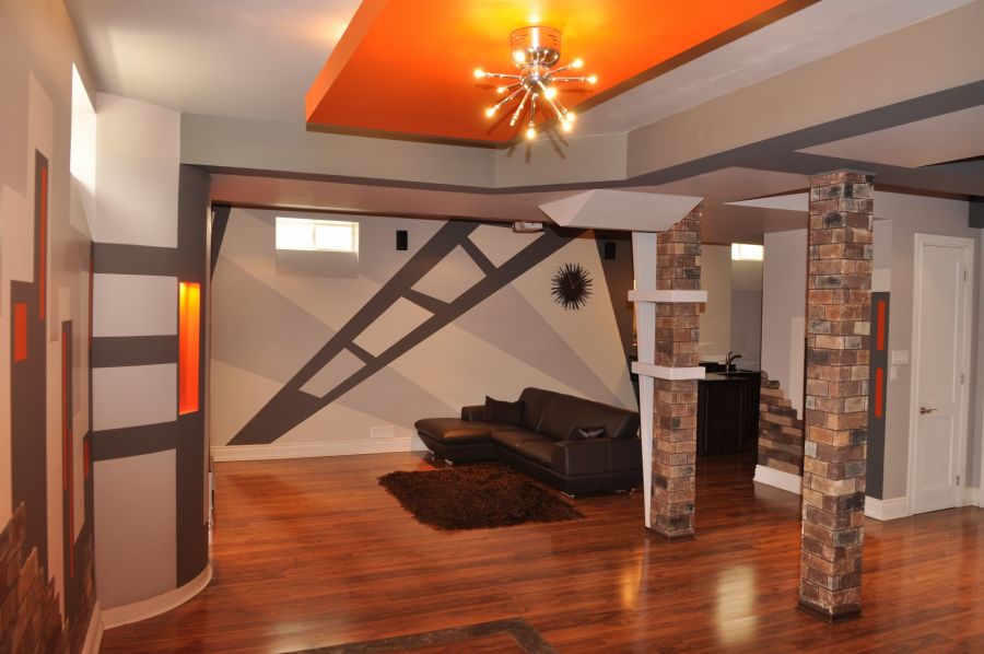 Basement Renovation by James River Remodeling