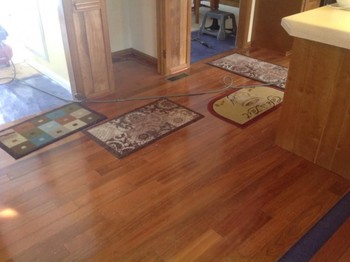 Installing Wood Floor in Yorktown, VA