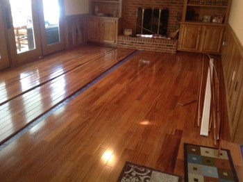 Installing Wood Floor in Yorktown, VA