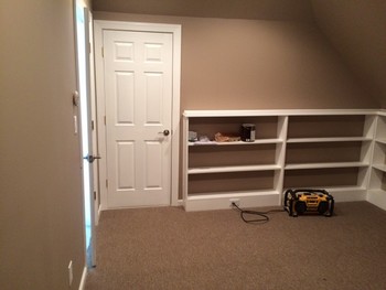 Attic Space Converted to Office