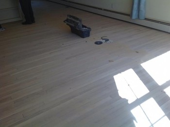 Hardwood Floor Install
