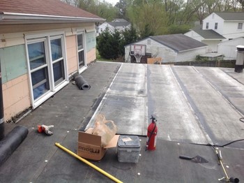 Flat Roof Replacement in Hampton VA